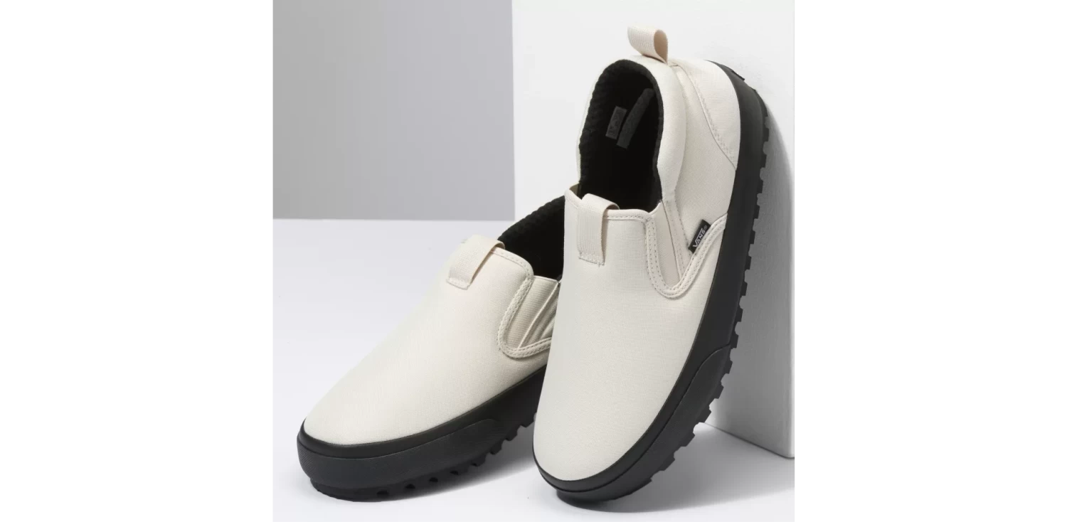 Vans Snow Lodge Slipper Mid VansGuard Bone/Black - Image 4