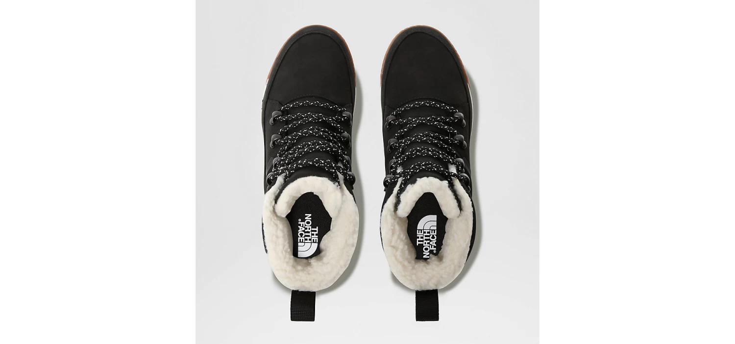 The North Face Women's Sierra Mid Lace WP Boots TNF Black/Gardenia White - Image 3