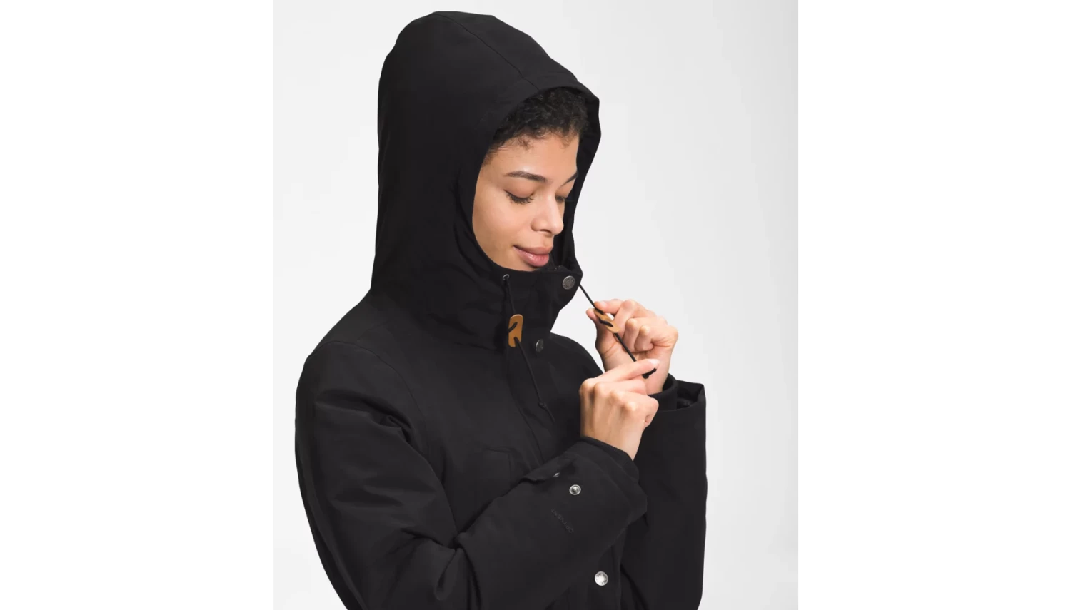 The North Face Women's Snow Down Parka Jacket TNF Black - Image 5