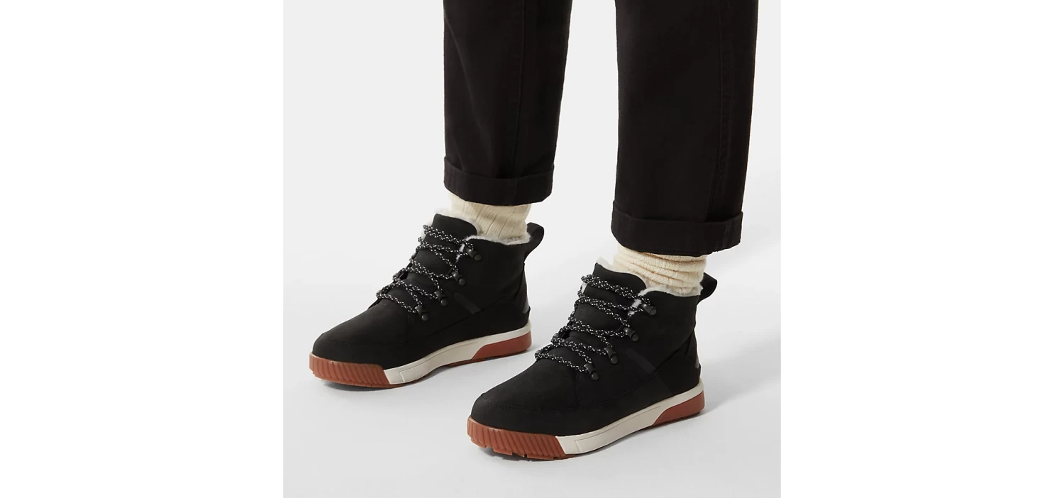 The North Face Women's Sierra Mid Lace WP Boots TNF Black/Gardenia White - Image 5