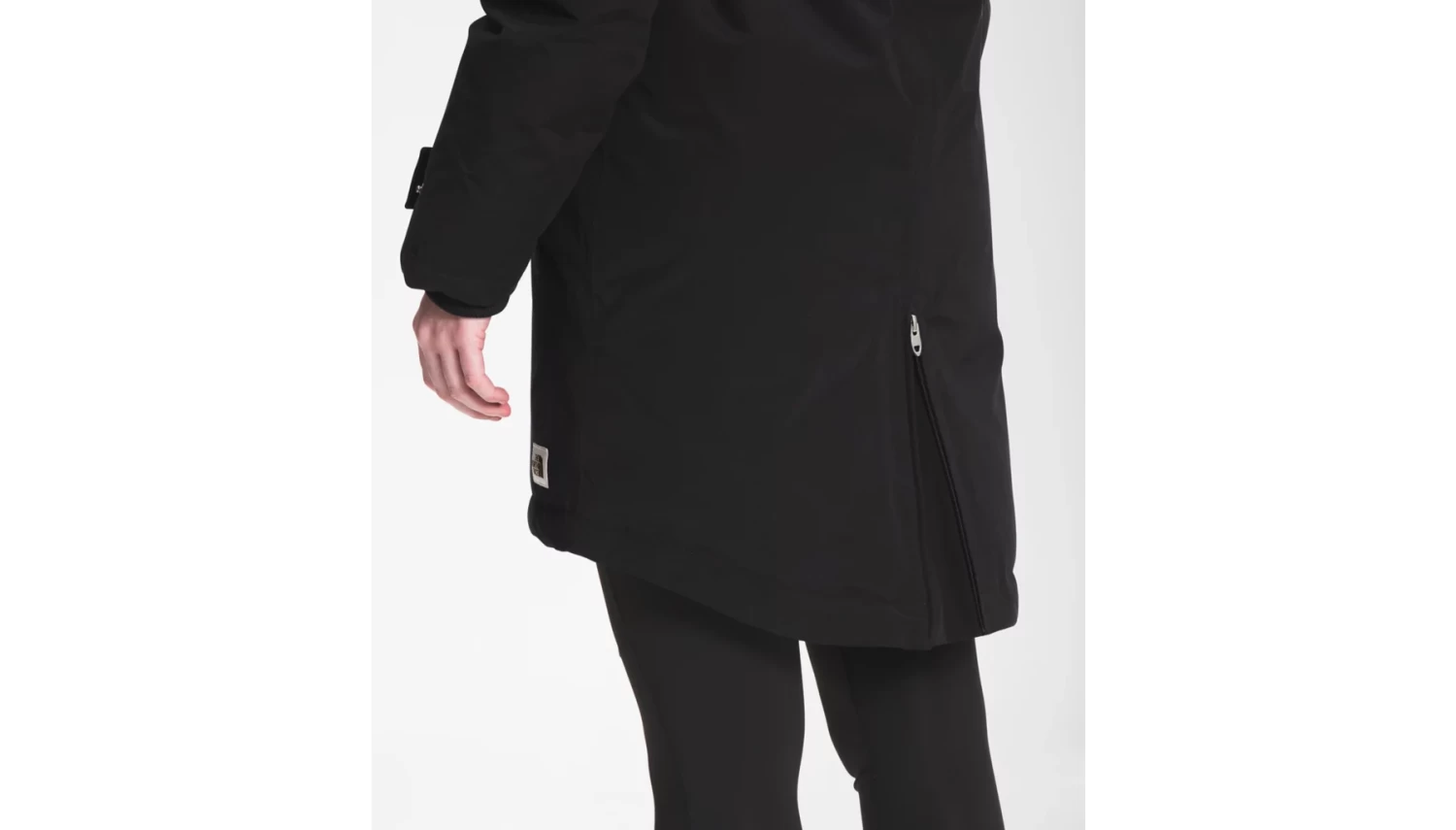 The North Face Women's Snow Down Parka Jacket TNF Black - Image 6