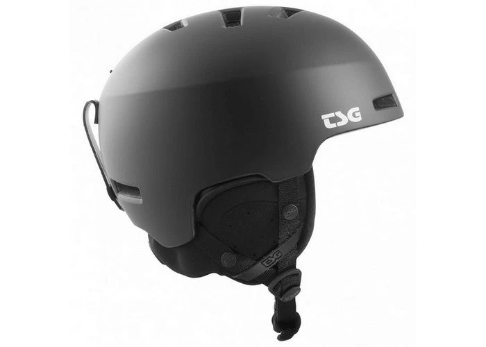 TSG Tweak Solid Color Winter Helmet Satin Black - Image 2