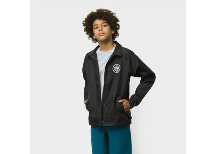 Vans Torrey II Kid's Coach Jacket Black - Image 3