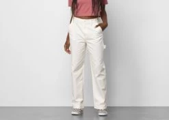 Vans Ground Work Women's Pants Marshmallow