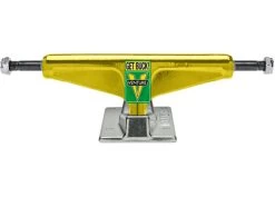 Venture X Shake Junt V-Hollow HI 5.0 / 5.6 Skateboard Trucks Anodized Yellow Polished