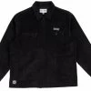 Welcome Hydra Corduroy Zip Jacket Black
